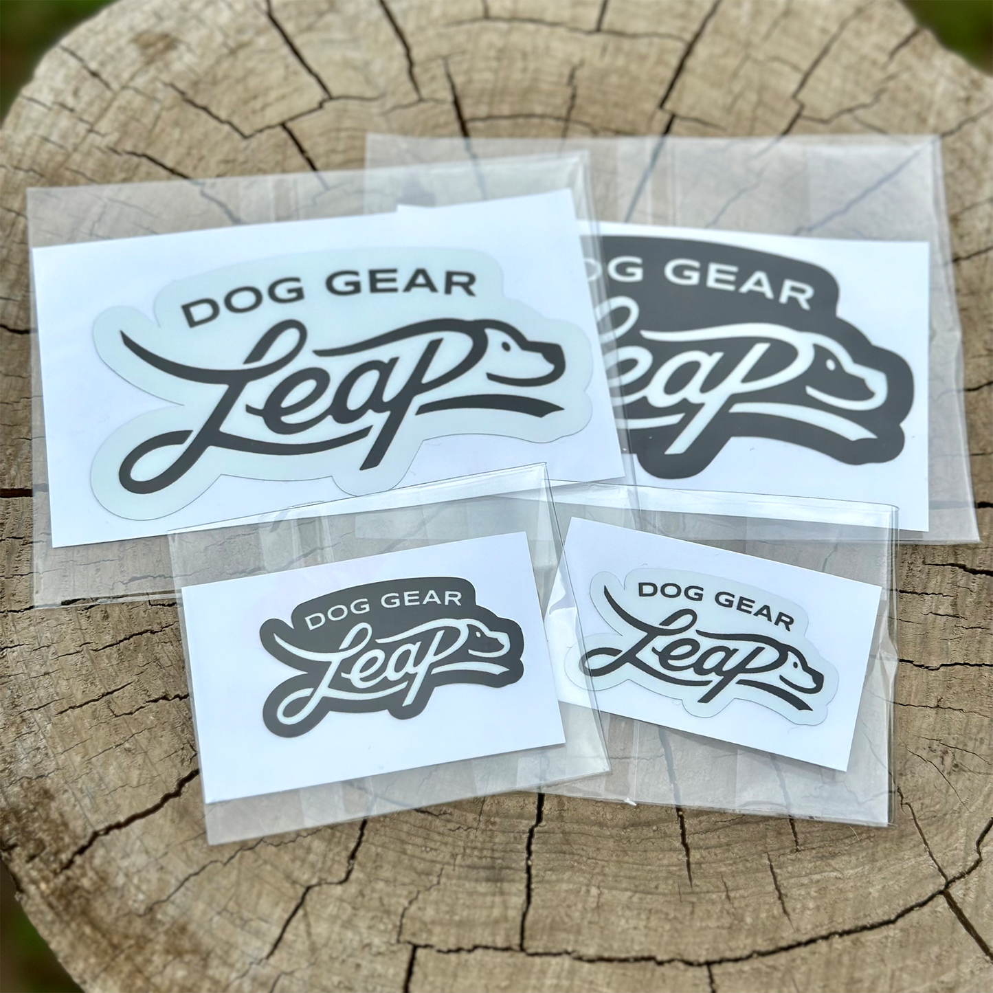【Dog Gear LEAP】オリジナルロゴステッカー
