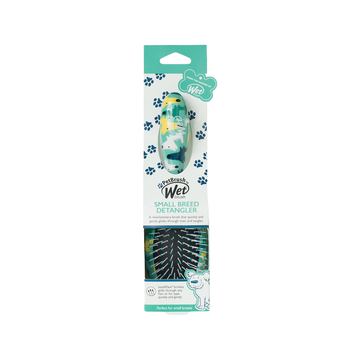 【Wet Brush】 ペットブラシ スモールブリード ディタングラー
